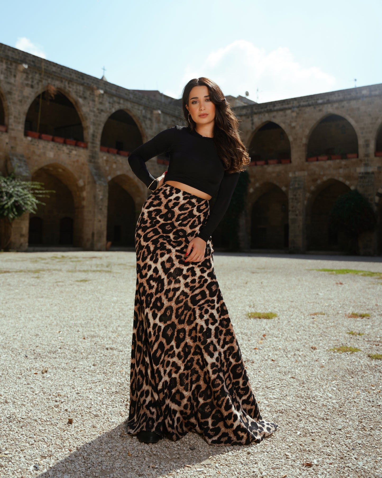 Leopard Skirt